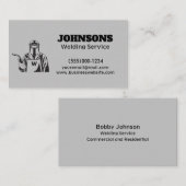 Carte De Visite Service de soudage Fabricator professionnel (Devant / Derrière)