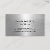 Carte De Visite Service de stockage de sécurité du logo de Keyhole (Dos)