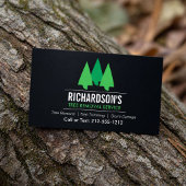 Carte De Visite Service de suppression d'arbres
