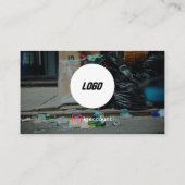 Carte De Visite Service de suppression de junk (Dos)