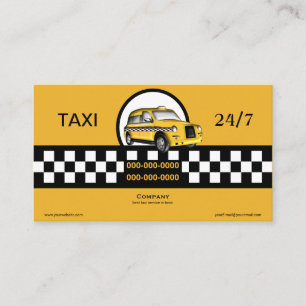 Carte De Visite Service de taxi