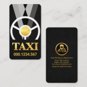 Carte De Visite Service de taxi Chauffeur Driver (Devant / Derrière)