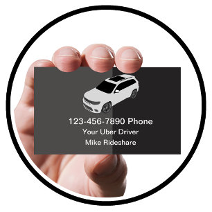 Carte De Visite Service de taxi de location de voiture