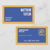 Carte De Visite Service de traitement QR personnalisé (Devant / Derrière)