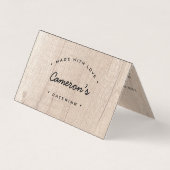 Carte De Visite Service de traiteur unique sur mesure (Devant)