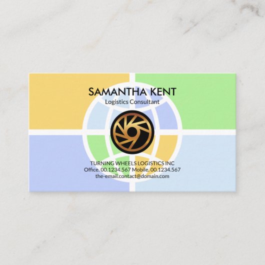 Carte De Visite Service de transport des modes de logistique globa (Devant)