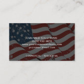 Carte De Visite Service de triage de remorquage de pelouse (Dos)