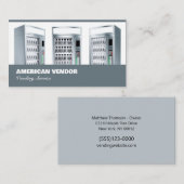 Carte De Visite Service de vente Snack alimentaire du fournisseur (Devant / Derrière)