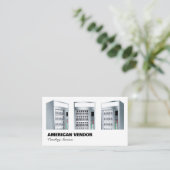 Carte De Visite Service de vente Snack alimentaire du fournisseur (Debout devant)