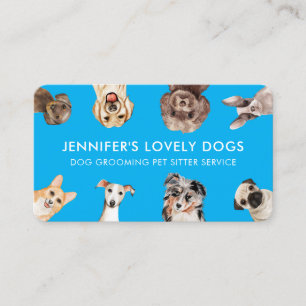 Carte De Visite Service de visite de chiots