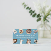 Carte De Visite Service de visite de chiots (Debout devant)