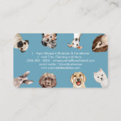 Carte De Visite Service de visite de chiots (Dos)