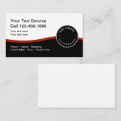 Carte De Visite Service de voiture d'impôt moderne (Devant / Derrière)