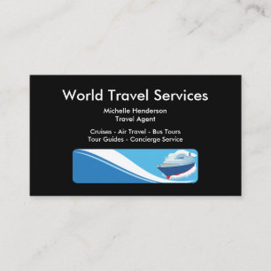 Carte De Visite Service de voyage