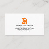 Carte De Visite Service d'électricien de câblage à circuit électri (Dos)