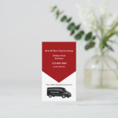 Carte De Visite Service d'élevage de chiens mobiles moderne (Debout devant)