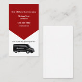 Carte De Visite Service d'élevage de chiens mobiles moderne (Devant / Derrière)