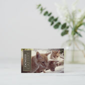 Carte De Visite Service d'embarquement pour animaux de compagnie (Debout devant)