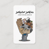 Carte De Visite Service d'enlèvement des ordures (Devant)