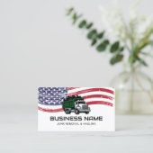 Carte De Visite Service d'enlèvement et d'enlèvement de junk vétér (Debout devant)