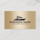 Carte De Visite Service d'entretien de la location de bateaux en o (Devant)