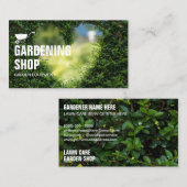 Carte De Visite Service d'entretien de la pelouse (Devant / Derrière)