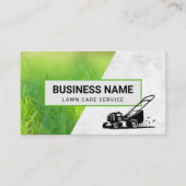 Carte De Visite Service d'entretien de la pelouse et d'aménagement (Devant)