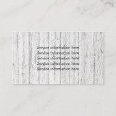 Carte De Visite Service d'entretien de la pelouse et d'aménagement (Dos)