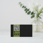 Carte De Visite Service d'entretien de la pelouse Grass Lettres si (Debout devant)