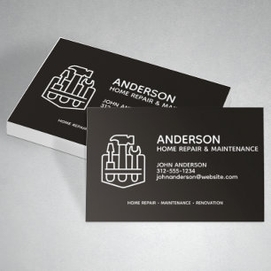 Carte De Visite Service d'entretien de réparation résidentielle mo