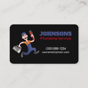 Carte De Visite Service d'entretien des plomberie Handyman