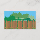 Carte De Visite Service d'entretien du triage (Dos)