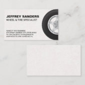 Carte De Visite Service des roues et pneus | Roue et pneumatique (Devant / Derrière)