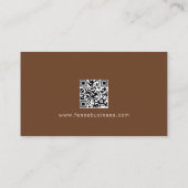 Carte De Visite Service d'escrime d'entreprise de clôture professi (Dos)