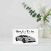 Carte De Visite Service d'impression automatique de fenêtre de voi (Debout devant)