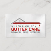 Carte De Visite Service d'installation de réparation de nettoyage  (Devant)