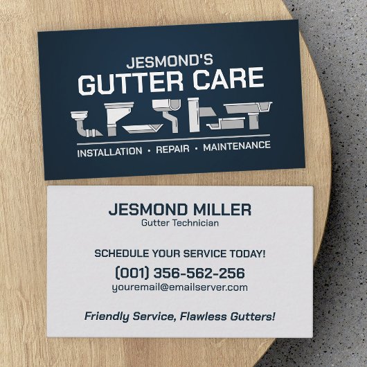 Carte De Visite Service d'installation de réparation de nettoyage