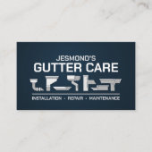 Carte De Visite Service d'installation de réparation de nettoyage (Devant)