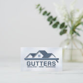 Carte De Visite Service d'installation de réparation de nettoyage  (Debout devant)