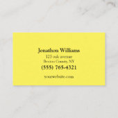 Carte De Visite Service d'ordinateur de vente (Dos)