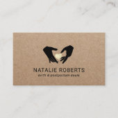 Carte De Visite Service Doula de naissance et post-partum de sage- (Devant)