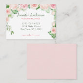 Carte De Visite Service élégant de planification d'événements Mari (Devant / Derrière)