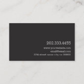 Carte De Visite Service et réparation des appareils (Dos)