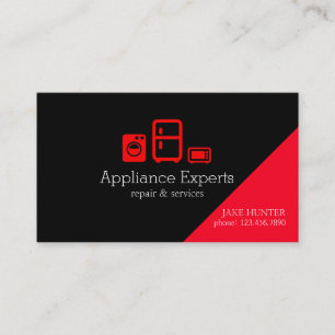 Carte De Visite Service et réparation des appareils professionnels