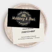 Carte De Visite Service et suppression de l'arborescence | Grinçag