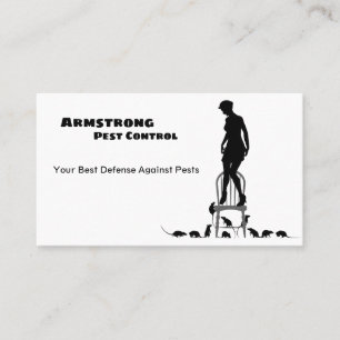 Carte De Visite Service Exterminateur de lutte antiparasitaire