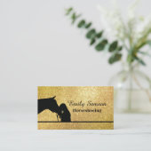 Carte De Visite Service Farrier (Debout devant)