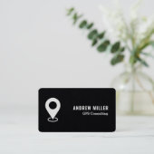 Carte De Visite Service GPS Premium (Debout devant)