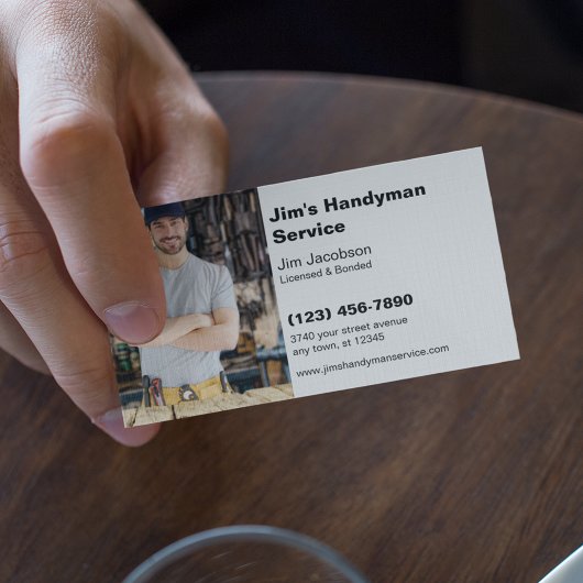Carte De Visite Service Handyman