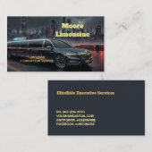 Carte De Visite Service Limo (Devant / Derrière)